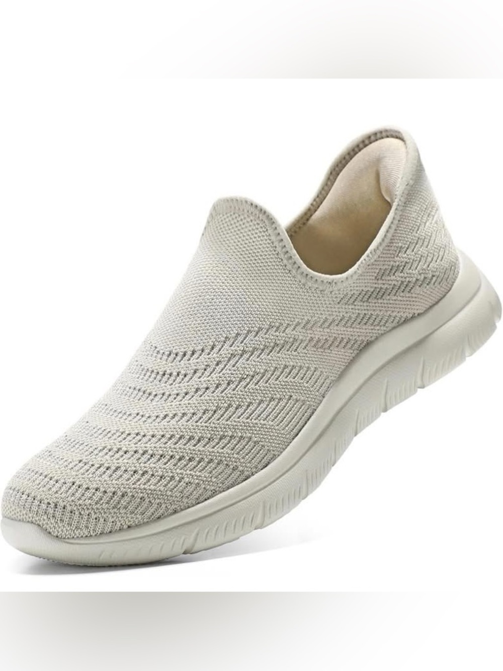 STQ Slip on Walking Shoes Arch Support Lightweight Breathable Mesh size 8, new!